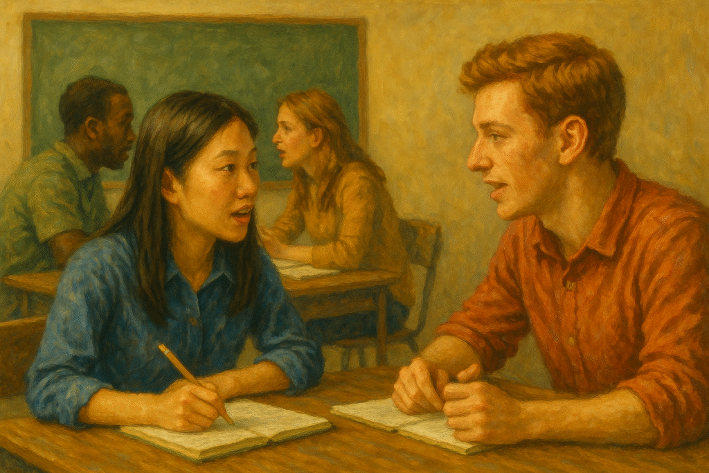 ESL creative writing activity