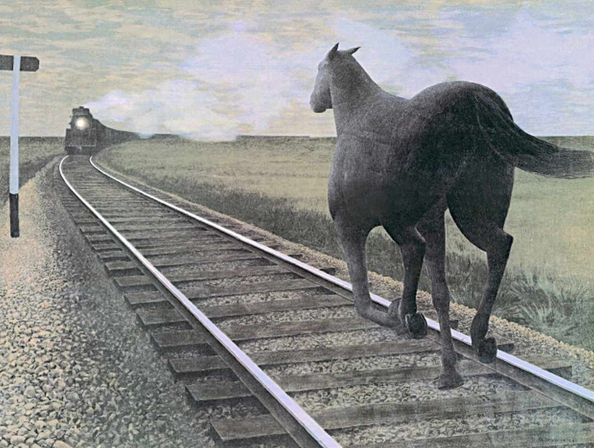 horse train