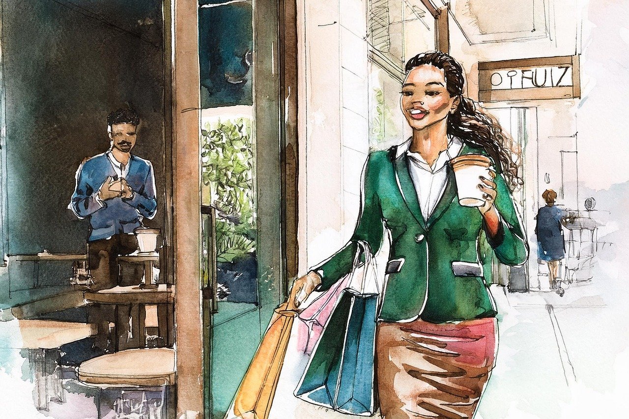 woman-9348845_1280 ESL creative writing activity six sentences